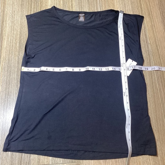 Calvin Klein Black Muscle Tee Size M NWT - Picture 5 of 8